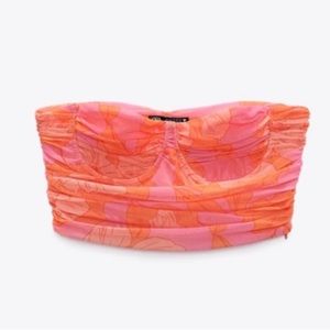 New with tag Zara corset top